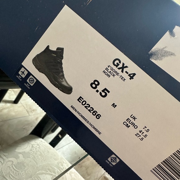 Size 8.5 BATES men’s boots. NWT. - Picture 3 of 4